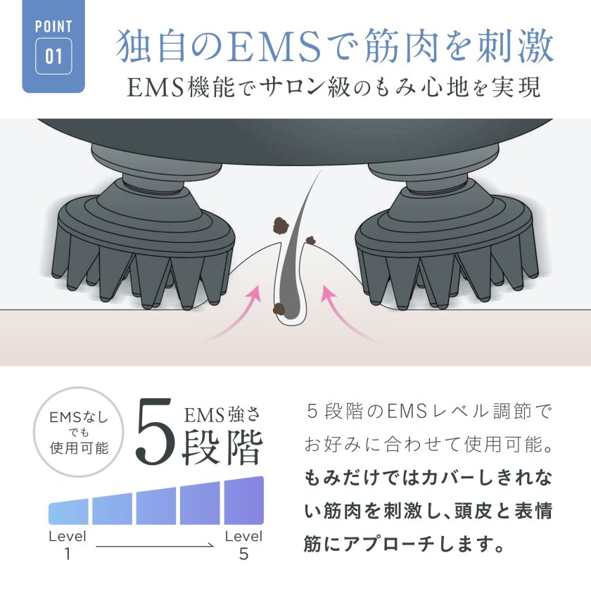 NIPLUX公式】正規品 EMS HEAD SPA Pocket - 【NIPLUX ギフトモール店