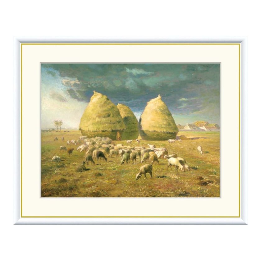 Jean-Francois Millet（ジャン＝フランソワ・ミレー） 秋、積み藁