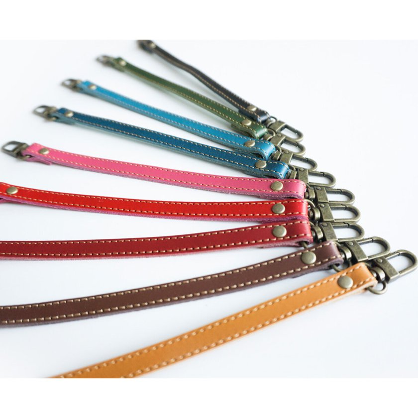 ストラップ ストレート イタリアンレザー ショルダー ショート 短め