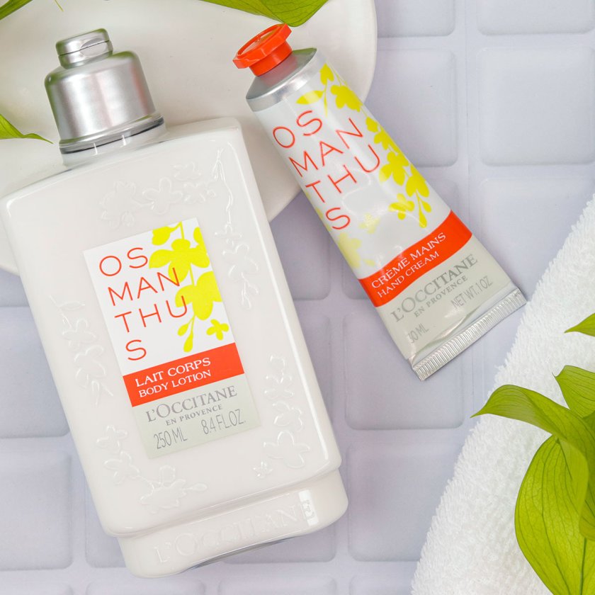 ロクシタン オスマンサス ボディ＆ハンド 2点セット 金木犀