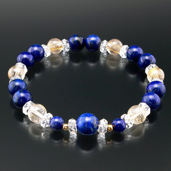 ルチル＆ラピスのお守りブレス ブレスレット パワーストーン お守り