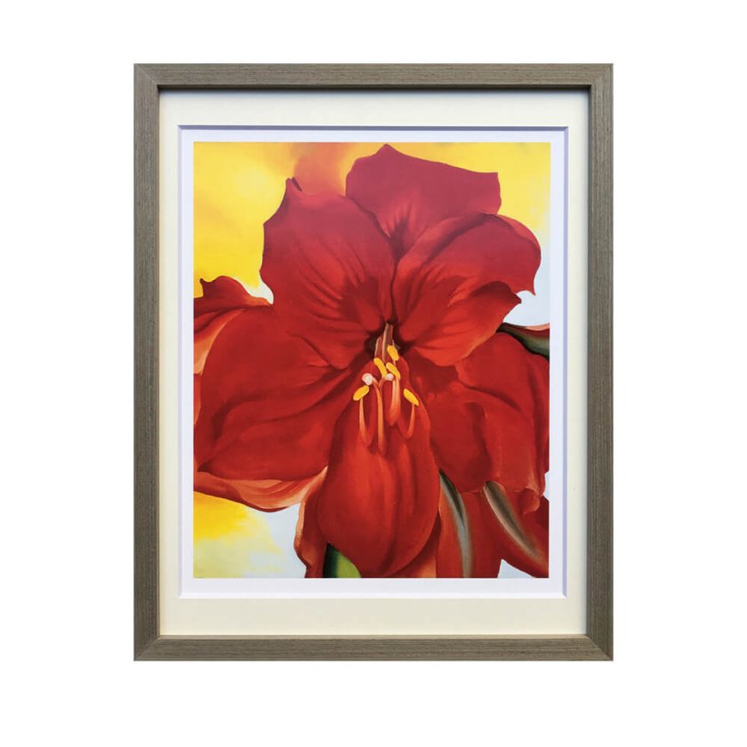Georgia O'Keeffe（ジョージア オキーフ） RED AMARYLLIS 1937 アート