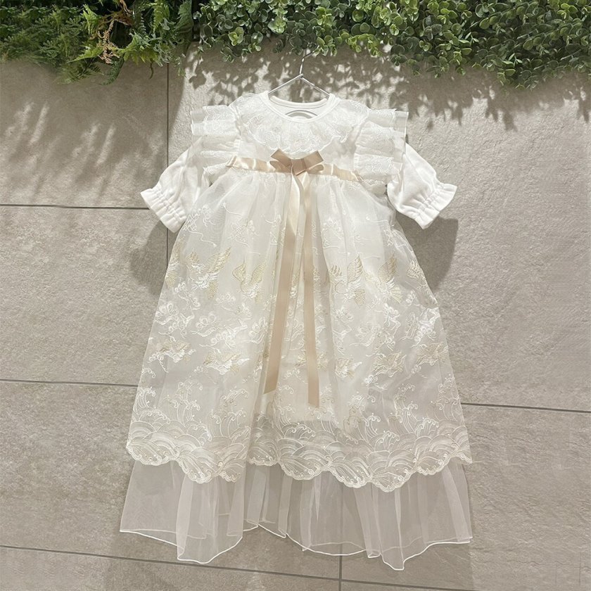 セレモニードレス】【帽子付き/2wayドレス】【日本製】ベビー