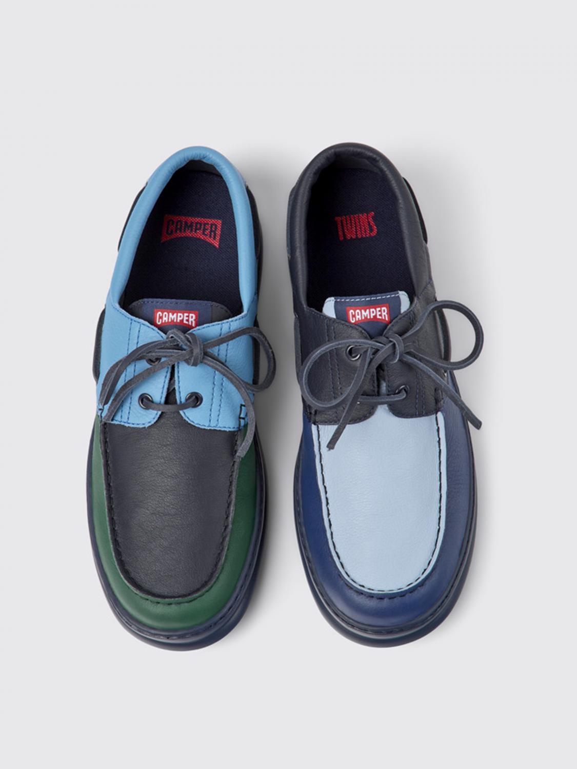 Camper Twins moccasins in leather - Multicolor | K100908-001 TWINS