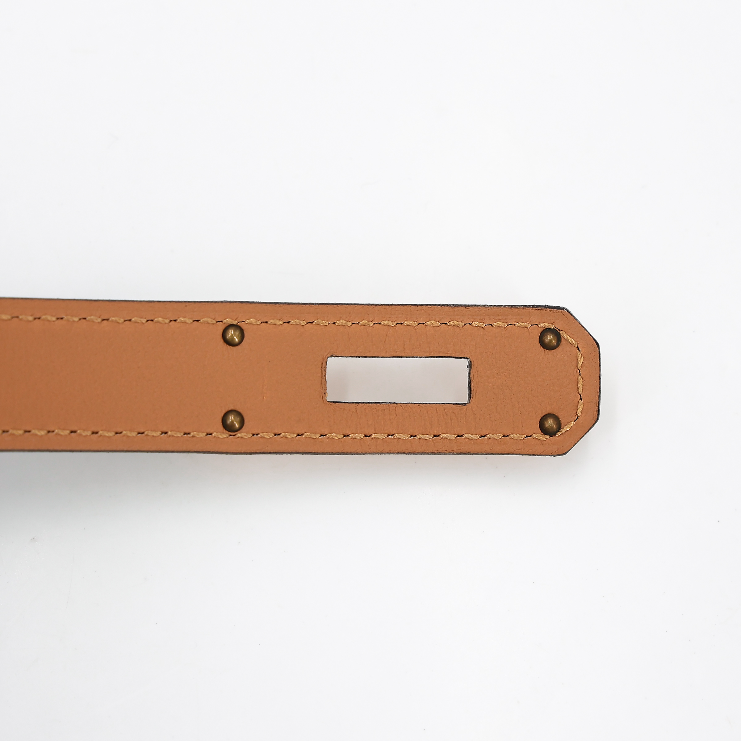 ランク NS 未使用品 HERMÈS エルメス ケリーベルト エトゥープ (18