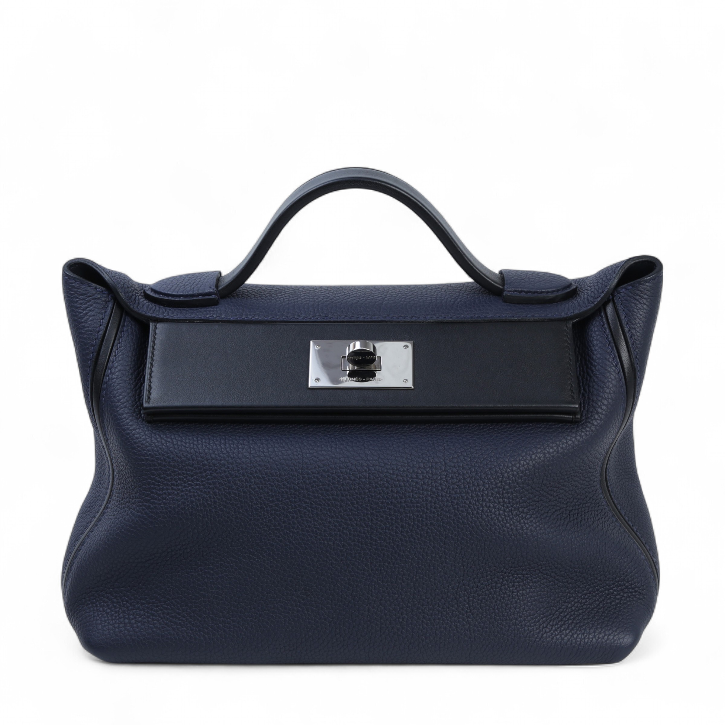 ランク A HERMÈS エルメス ヴァンキャトル 29 ブルーニュイ (2Z