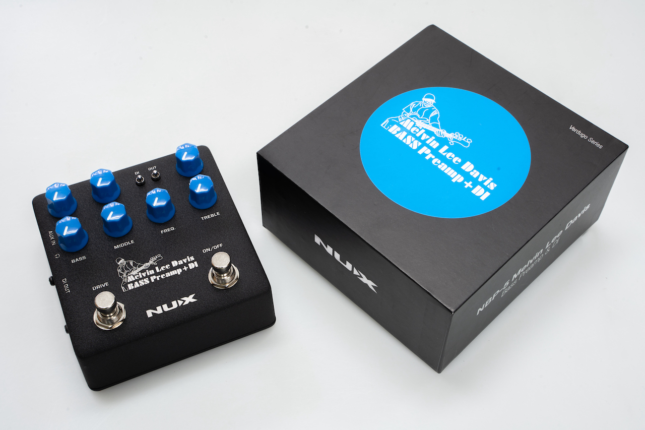 nux Melvin Lee Davis Bass Preamp + DI【送料無料】（新品/送料無料
