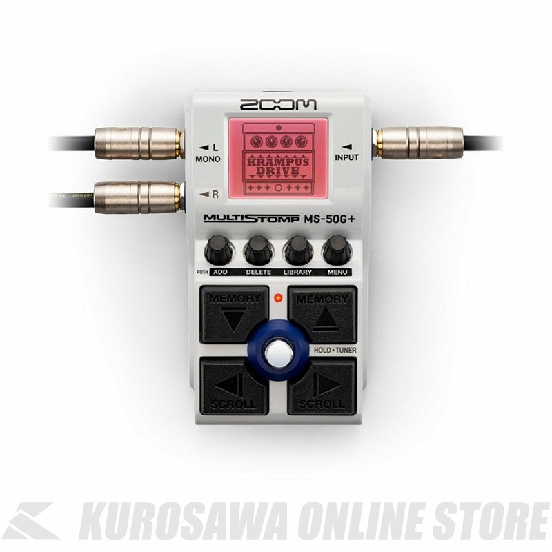 ZOOM MS-50G+ 【マルチエフェクター】（新品）【楽器検索デジマート】