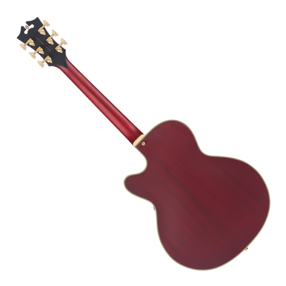 D'Angelico ディアンジェリコ Deluxe 59 Satin Trans Wine エレキ