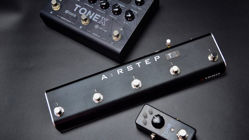 XSONIC AIRSTEP TX Edition TONEX ONE/TONEX PEDAL専用フット