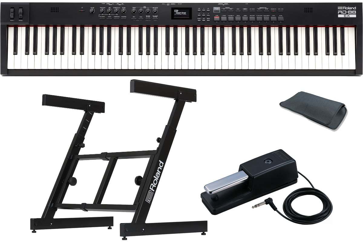 手渡し1万円値引き】ローランド 88鍵電子ピアノ。専用スタンド付き