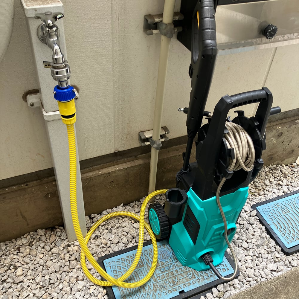 dショッピング |コードレス高圧洗浄機 アクアインパクト 高圧洗浄機