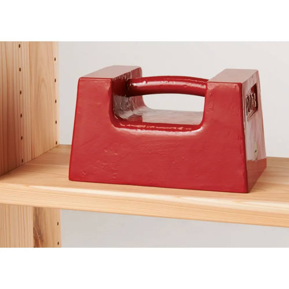 国産杉 薄型頑丈タワーシェルフ 幅90cm高さ89.5cm 通販 - ディノス