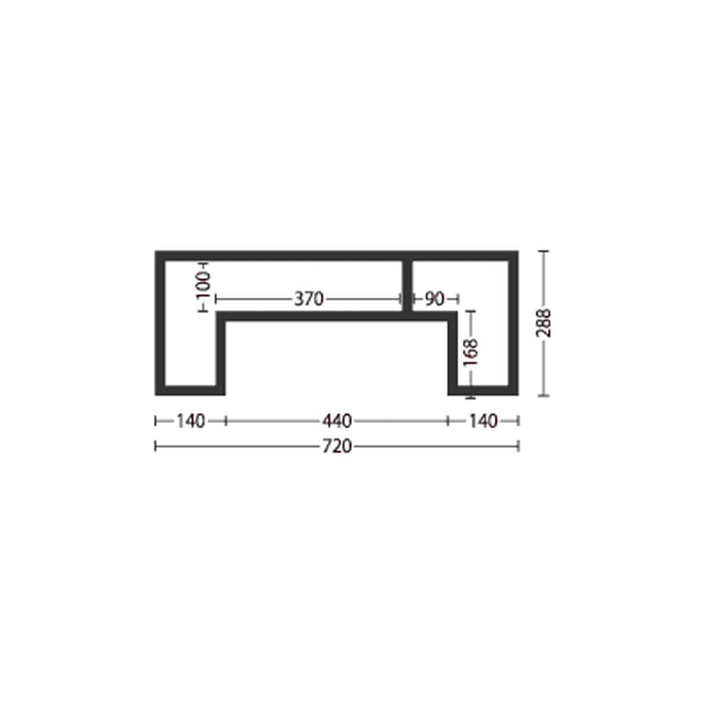 SHOJI ショージ オケージョナルテーブル 3点セット（コンソール
