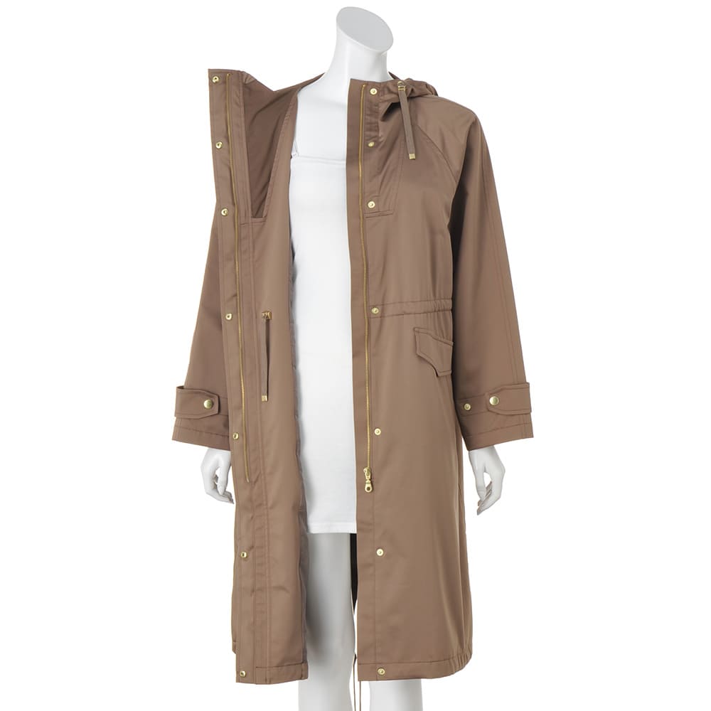 はっ水加工 モッズ風デザイン ロングコート 通販 - ディノス