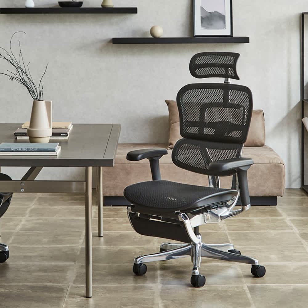 レンタル商品】エルゴヒューマンプロ2 ハイタイプオットマン付き 通販