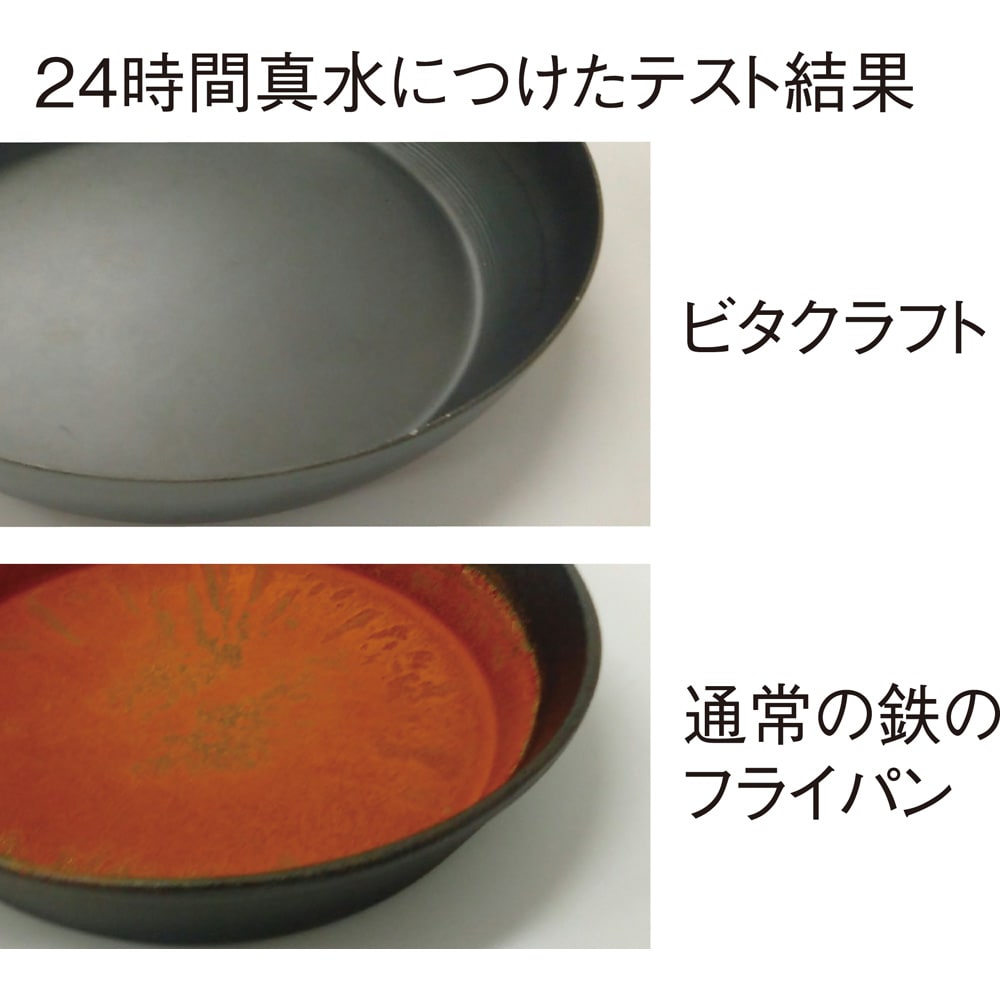 vitacraft/ビタクラフト スーパー鉄 フライパン 径26cm 通販 - ディノス