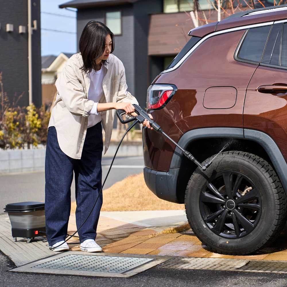 コードレス高圧洗浄機 アクアインパクト スペシャルセット 通販 - ディノス