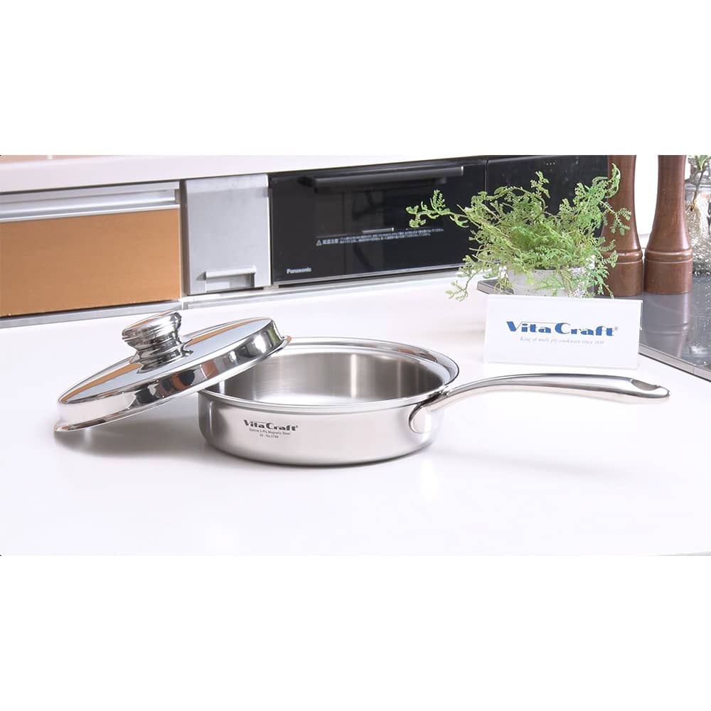 vitacraft/ビタクラフト プレミアムファイブ フライパン24.5cm 通販