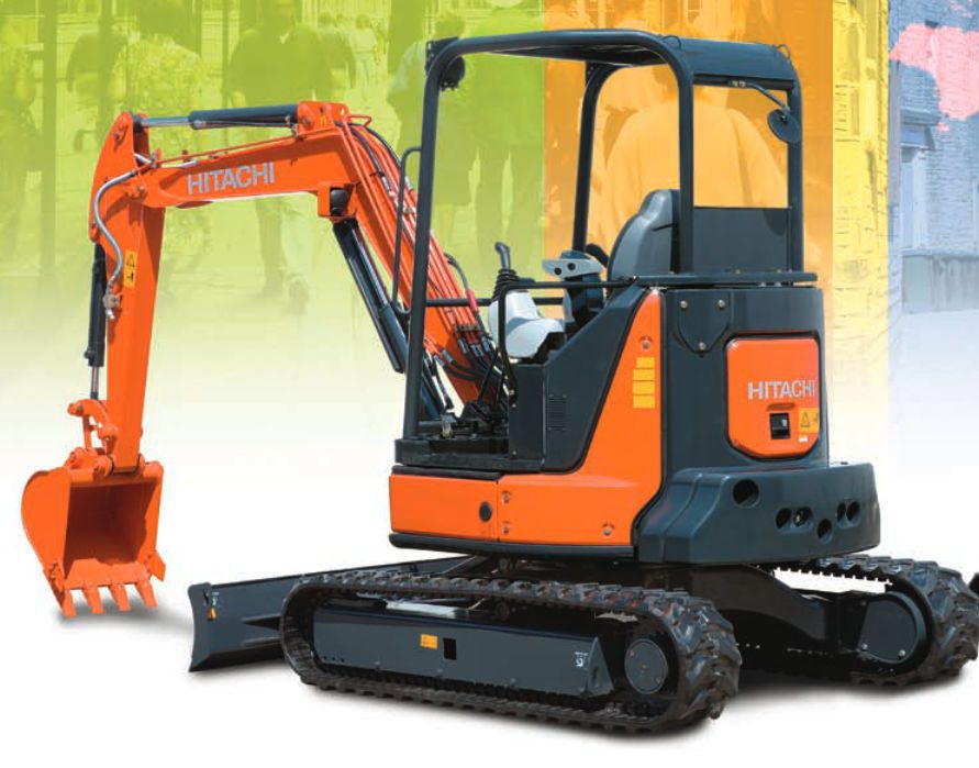 Mini-excavator - ZX38U-5A - HITACHI Construction Machinery