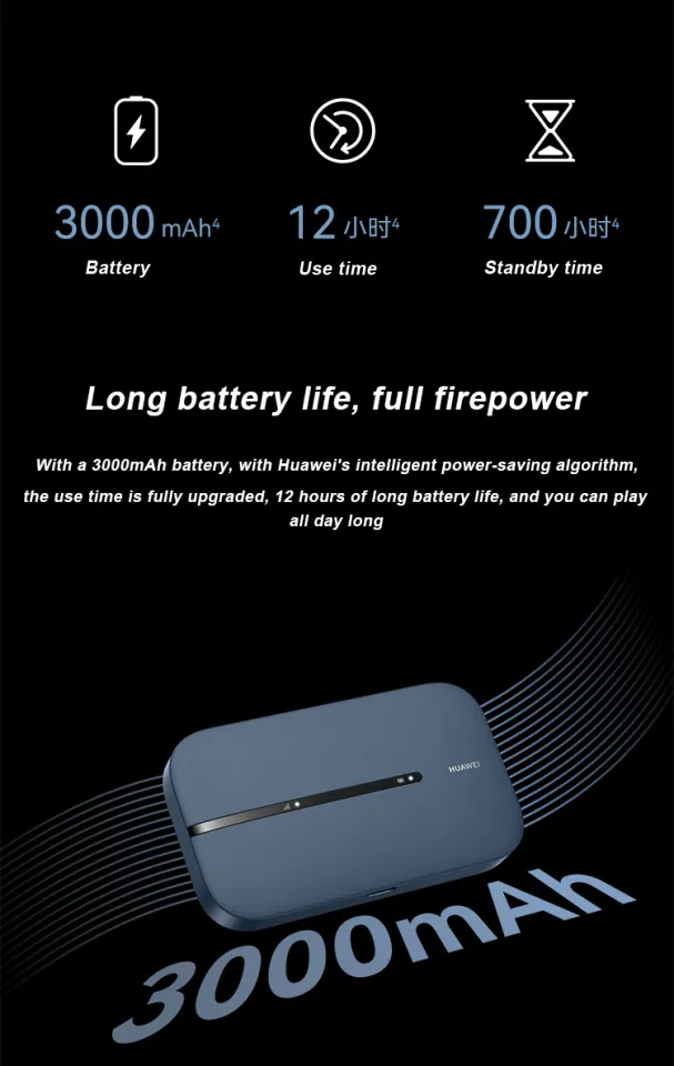 Huawei taşınabilir Wifi 3 pro E5783-836 kablosuz Hotspot Lte 4g