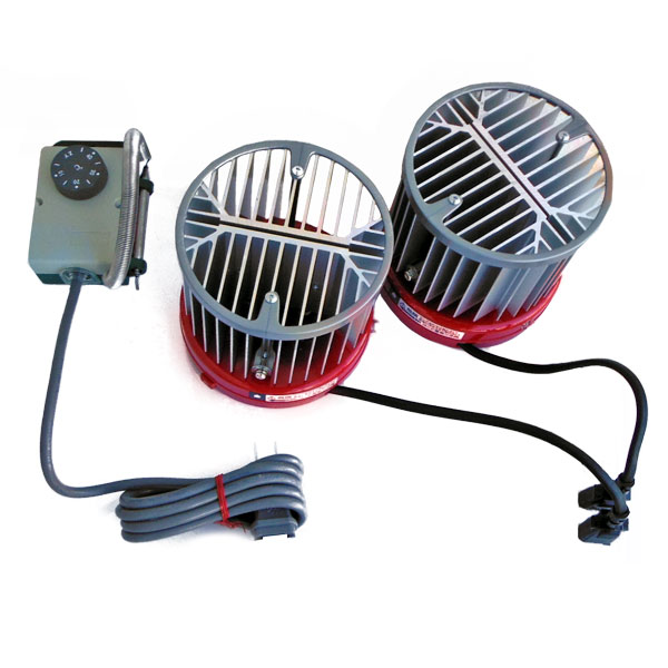 園芸ネット本店｜パネルヒーター250W2台・グリーンサーモZY-6A付 の