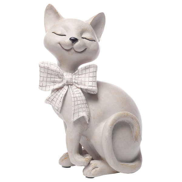 園芸ネット本店｜おすまし（ねこ）のオーナメント(11076)（高さ23cm