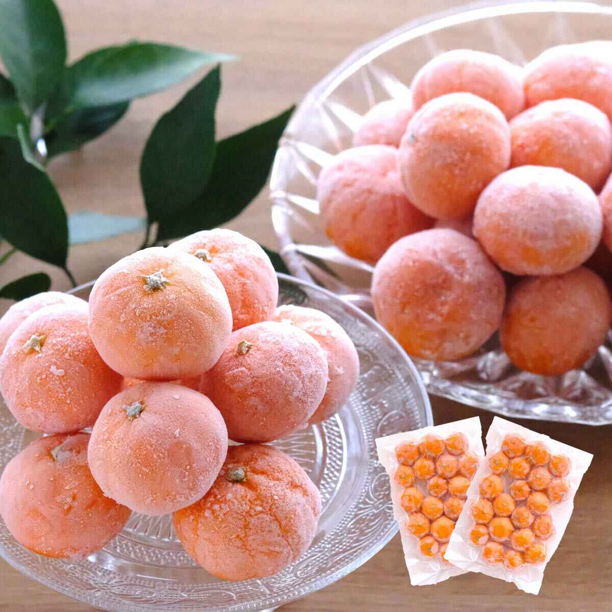 愛媛県八幡浜市産 皮つき冷凍みかん 3kg 3S～Mサイズ 30～75個程度