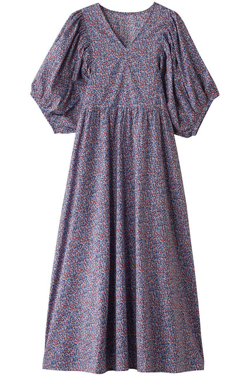 nanadecor(ナナデェコール)｜リバティキャンディフラワーパフスリーブ