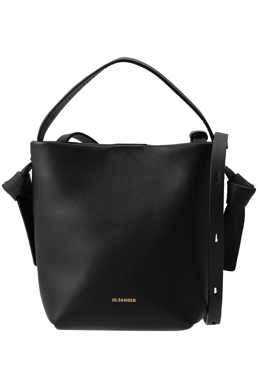 JIL SANDER(ジル サンダー)｜KNOT HOBO MINI バッグ/ブラック の通販