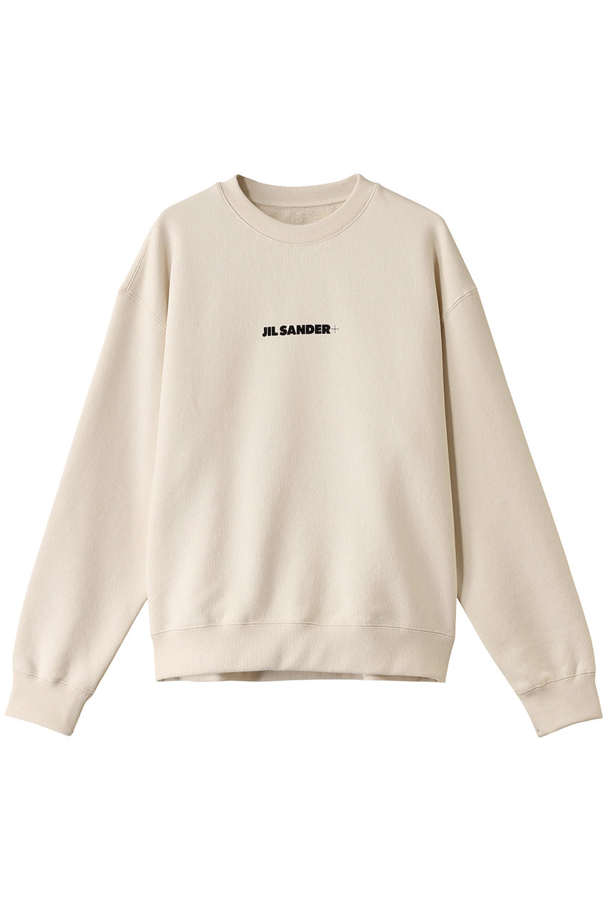 JIL SANDER(ジル サンダー)｜【JIL SANDER＋】LOGOクルーネック