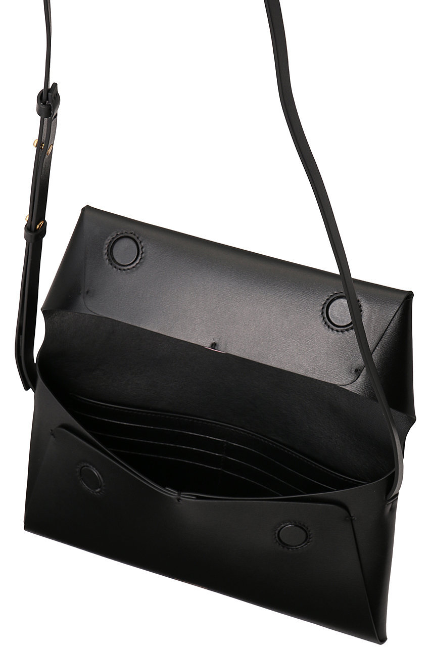 JIL SANDER(ジル サンダー)｜FOLDED クロスボディバッグ SM/ブラック