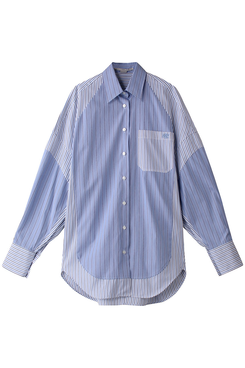 STELLA McCARTNEY(ステラ マッカートニー)｜ミックスストライプシャツ