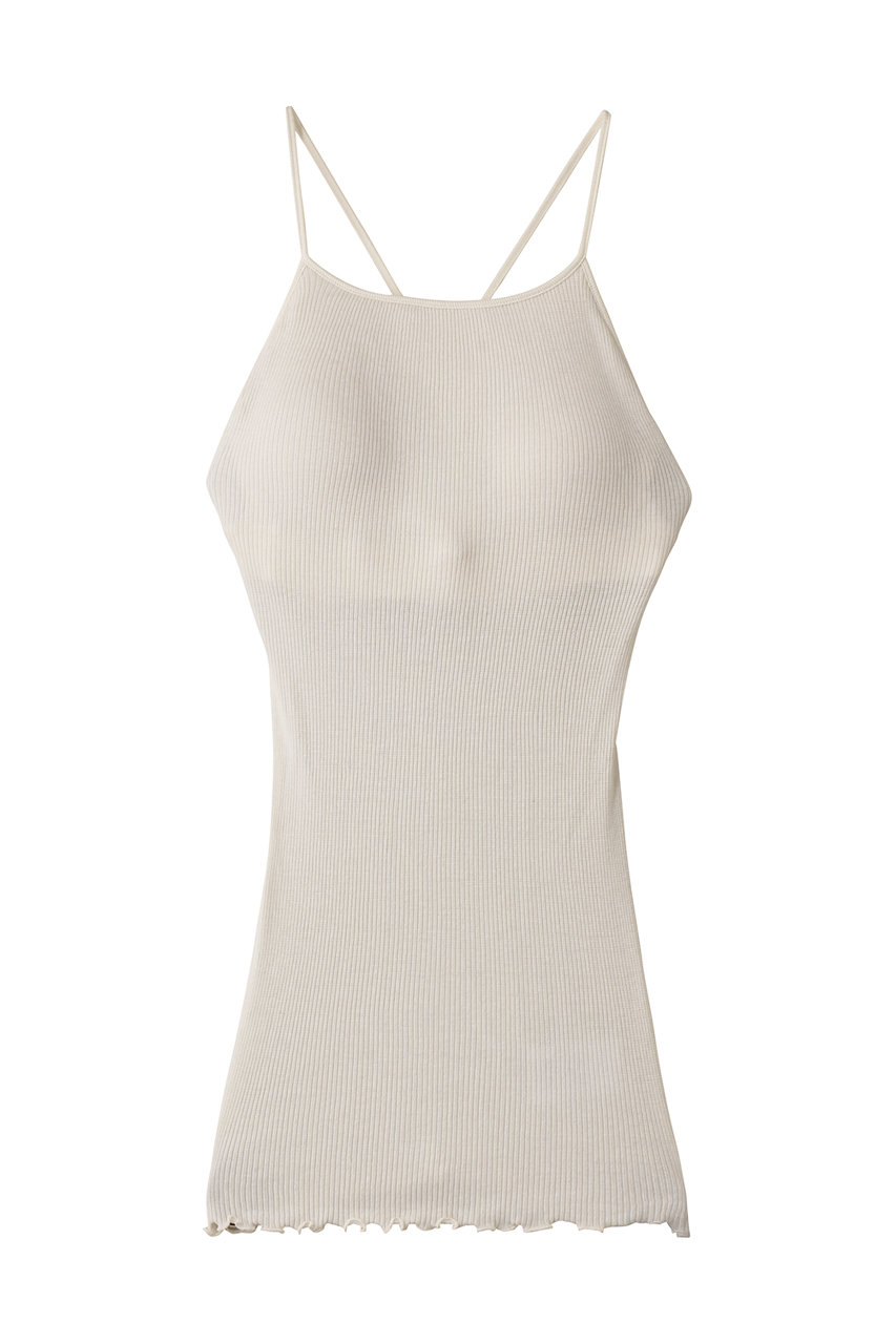DESIGNWORKS(デザインワークス)｜【HAKUJI】Wool rib bra camisoleリブ