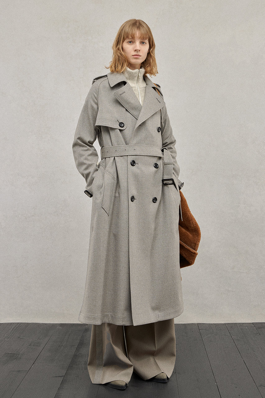 THE RERACS(ザ・リラクス)｜トレンチコート/グレージュ の通販