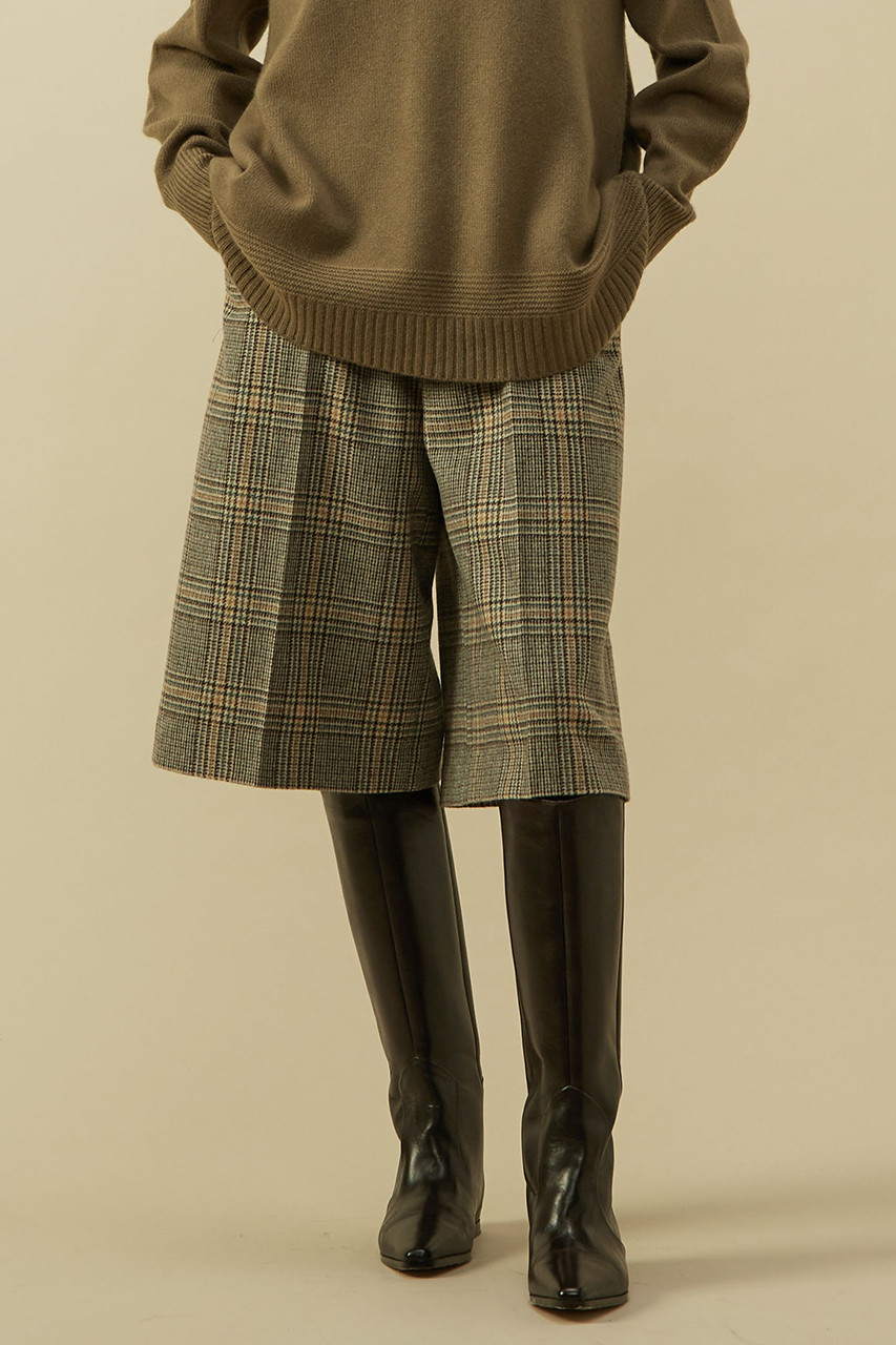 PLAIN PEOPLE(プレインピープル)｜オリジナルチェック柄ハーフパンツ