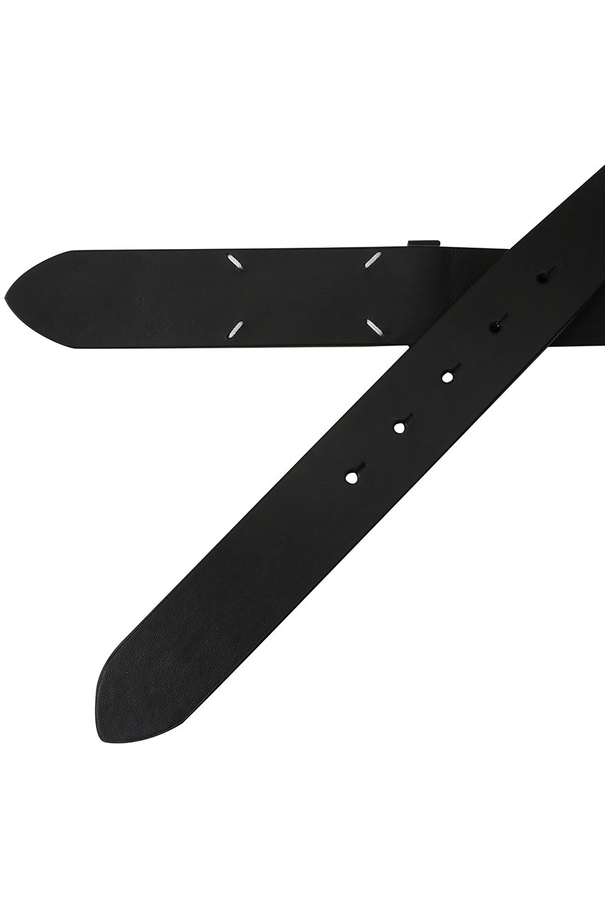 Maison Margiela(メゾン マルジェラ)｜4ステッチ ベルト35MM/ブラック