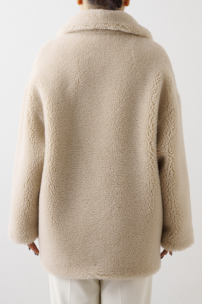 Whim Gazette(ウィム ガゼット)｜【THE PAUSE】ボアダブルコート