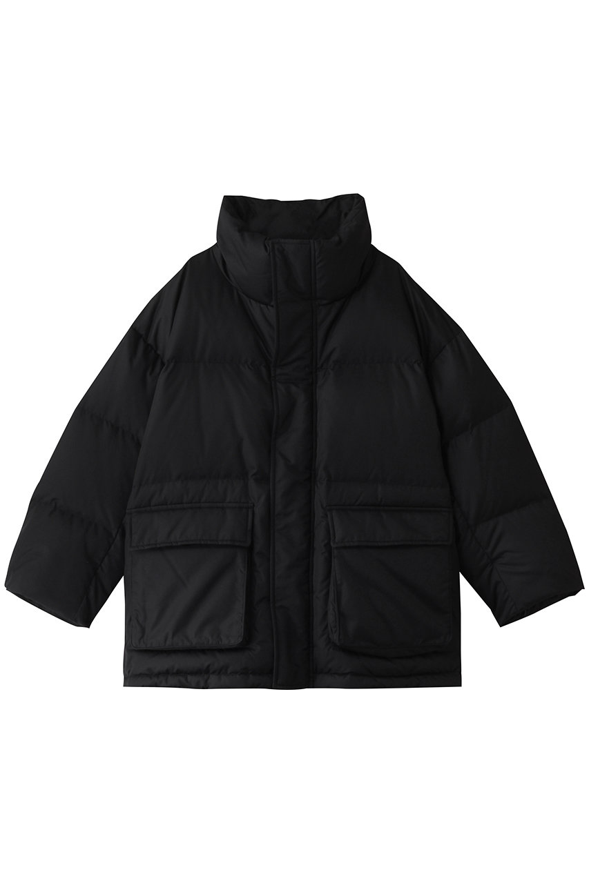 HELIOPOLE(エリオポール)｜スタンドカラーダウンブルゾン/ブラック の