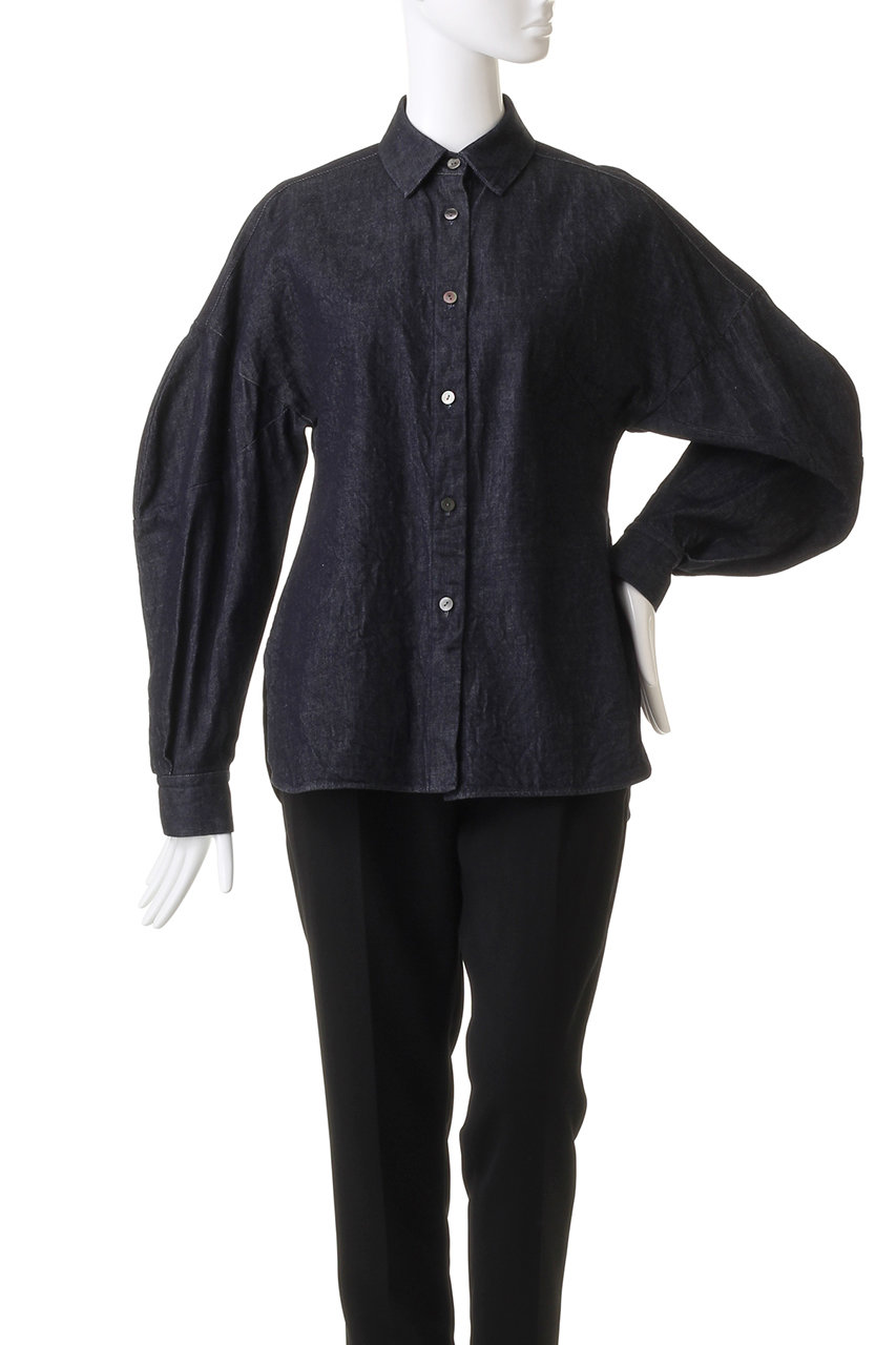 nagonstans(ナゴンスタンス)｜W ラウンドスリーブ SH/シャツ/Space の