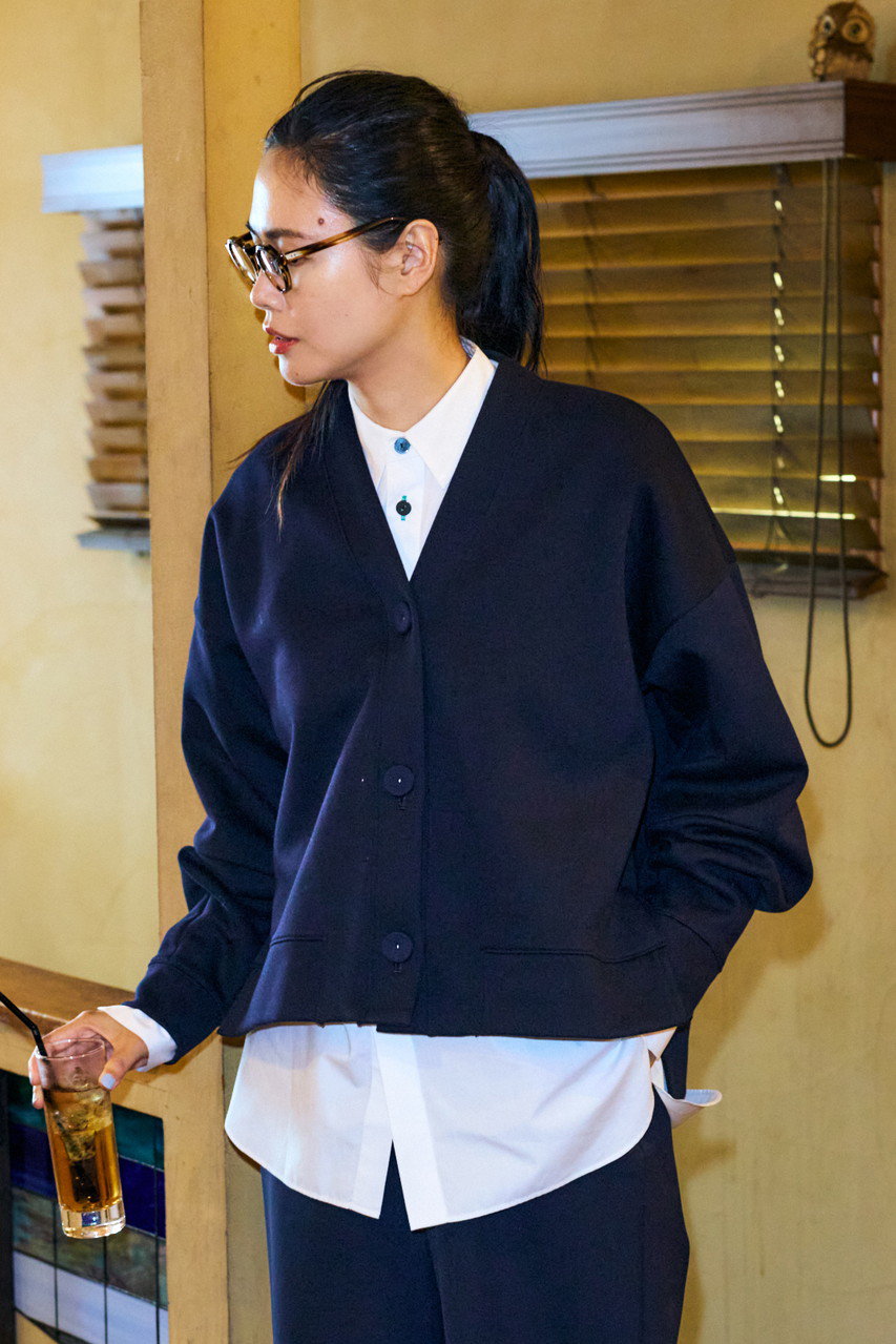 nagonstans(ナゴンスタンス)｜ダンボール V N/C C/Dカーディガン/Space