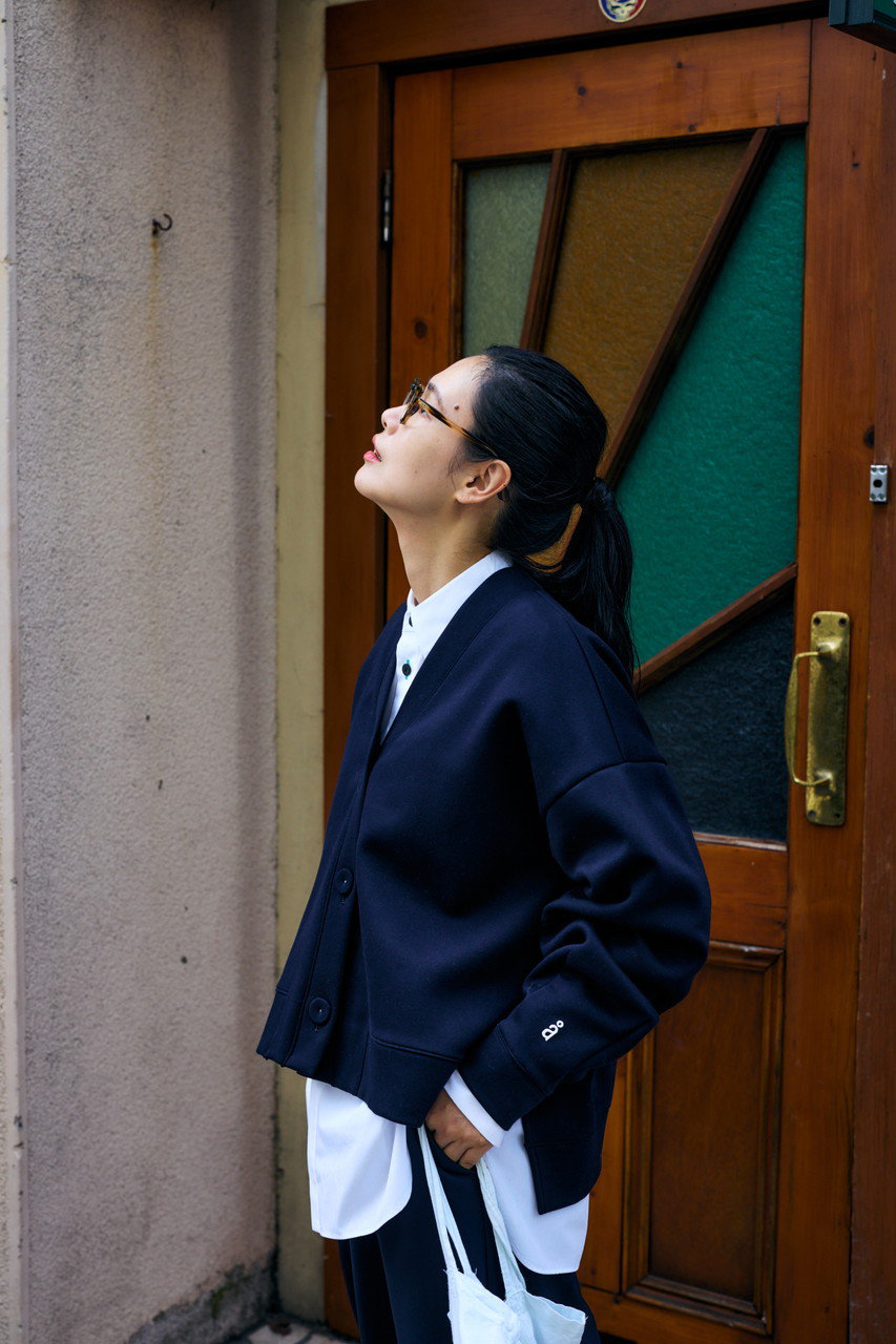 nagonstans(ナゴンスタンス)｜ダンボール V N/C C/Dカーディガン/Space