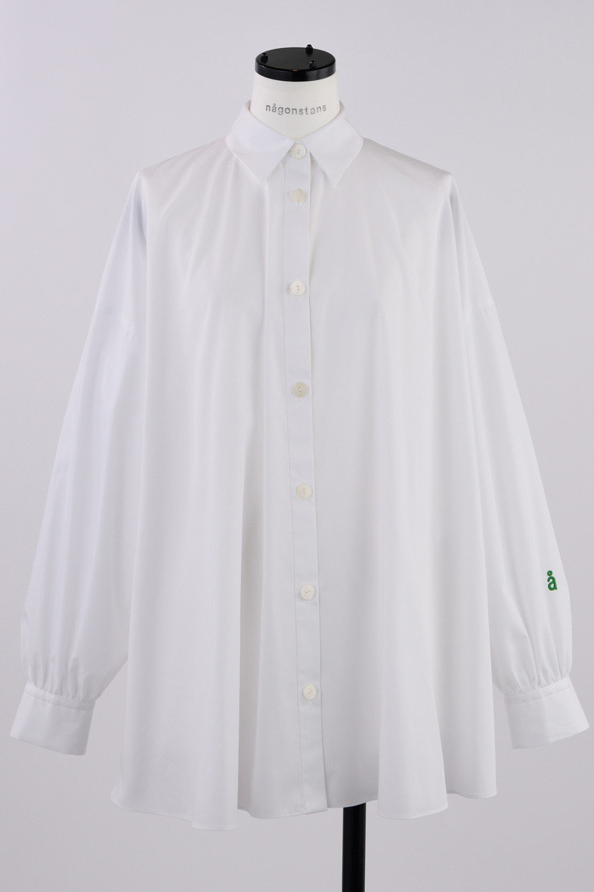 nagonstans(ナゴンスタンス)｜T/Cブロード ワイドフレア SH/シャツ