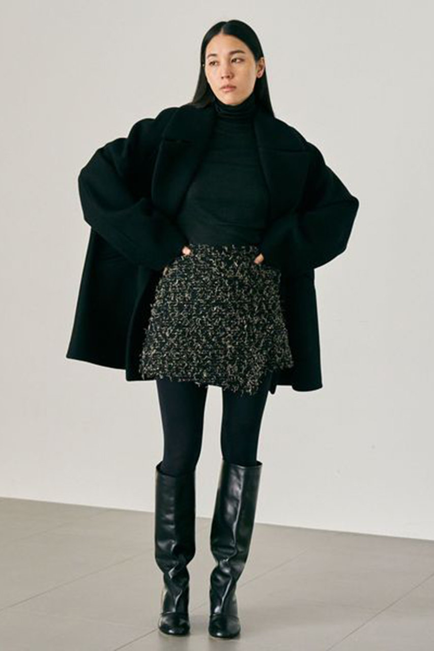 Chaos(カオス)｜スーペリアガロンコート/ブラック の通販｜ELLESHOP