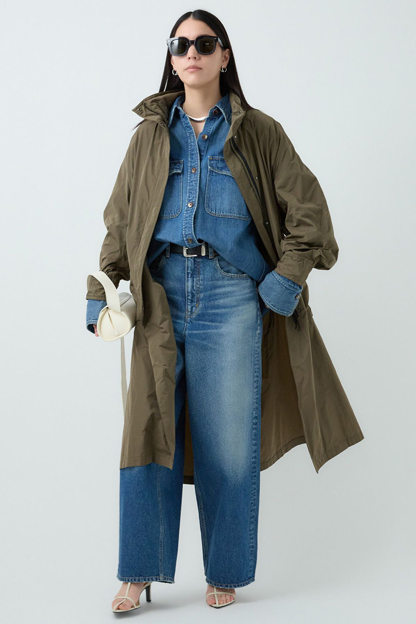 Chaos(カオス)｜【WHY NOT NOW】リバーランチデニムシャツ/ブルー の