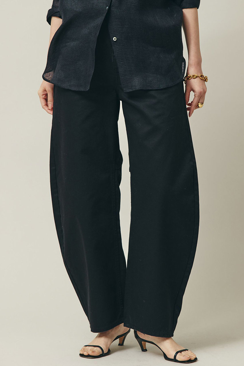 Curensology(カレンソロジー)｜〈&RC〉チノカーヴィーパンツ/ブラック