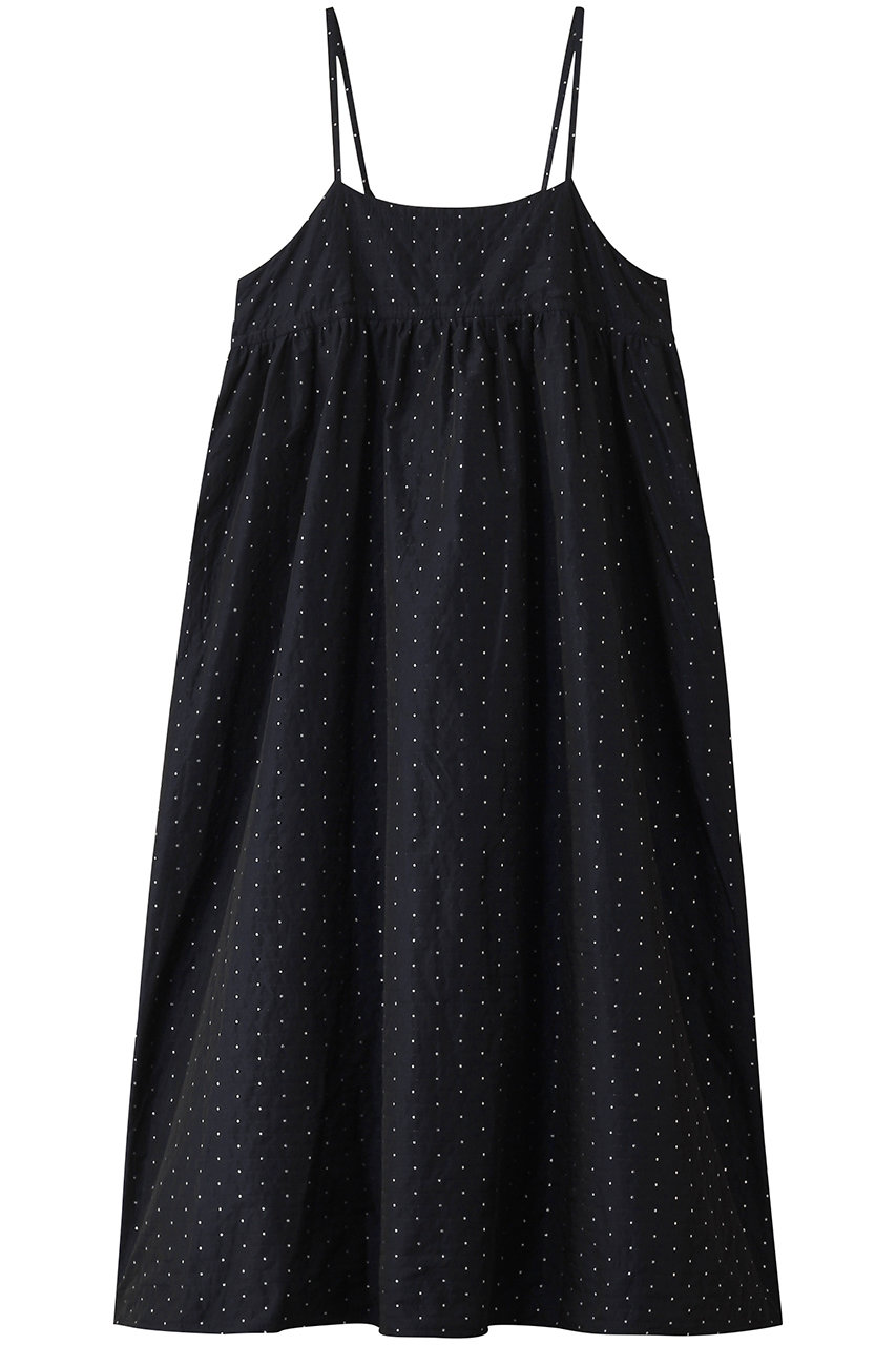 Curensology(カレンソロジー)｜ラメドットキャミワンピース/ネイビー