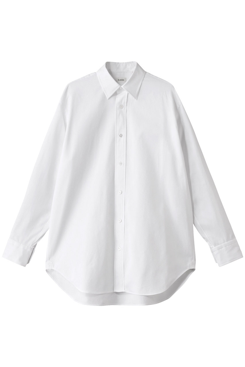 BLAMINK(ブラミンク)｜【BLMK】コットンレギュラーシャツ/ホワイト の