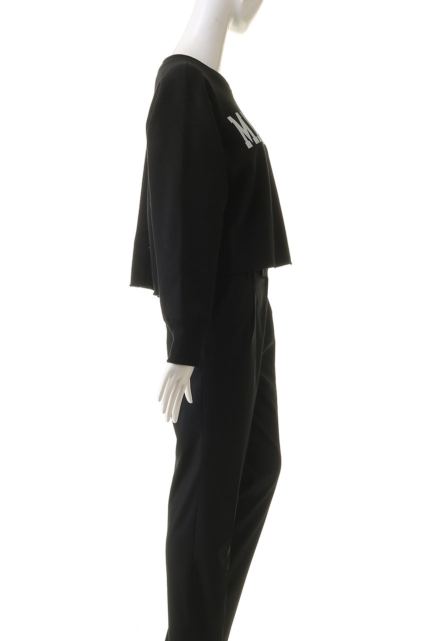 THIRD MAGAZINE(サードマガジン)｜ロゴボクシースウェット/杢グレー の