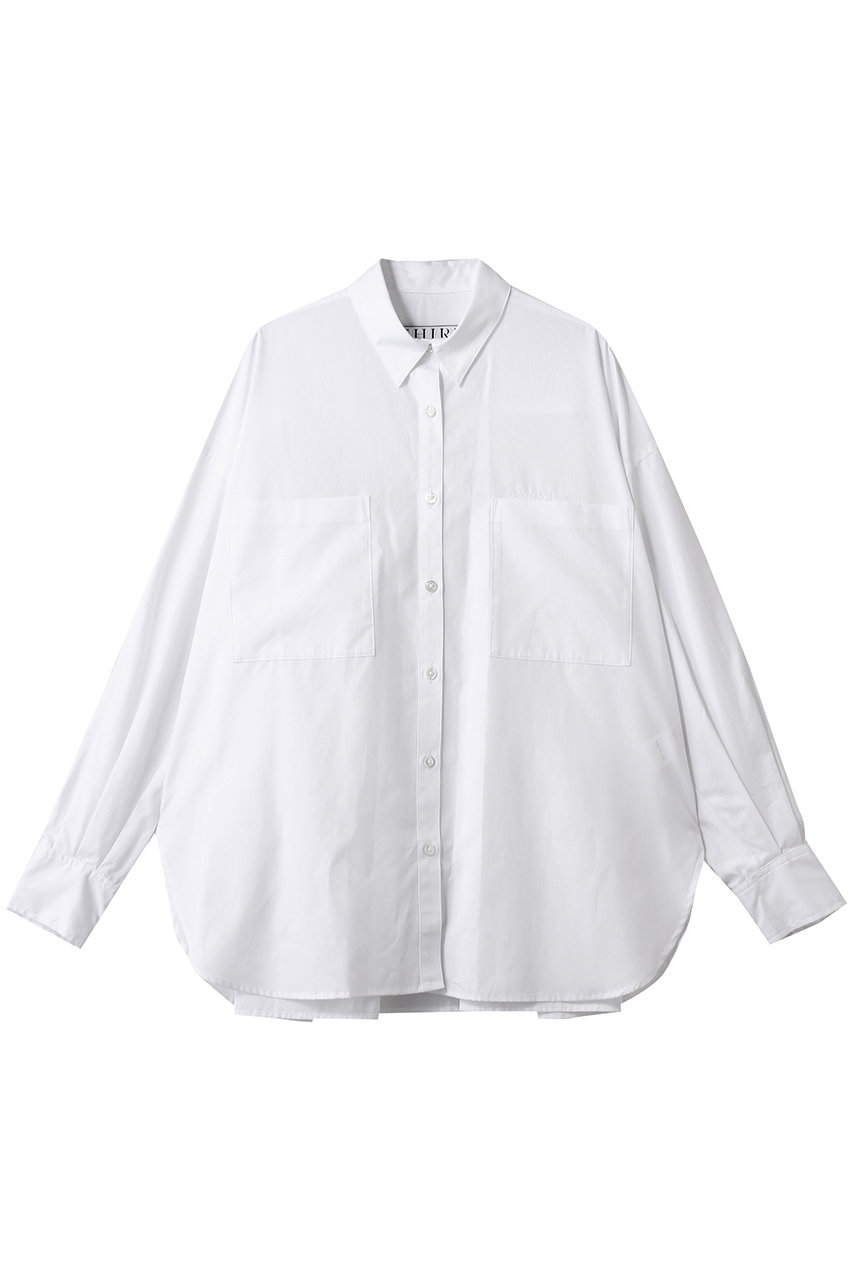 THIRD MAGAZINE(サードマガジン)｜オーバーサイズシャツ/ホワイト の